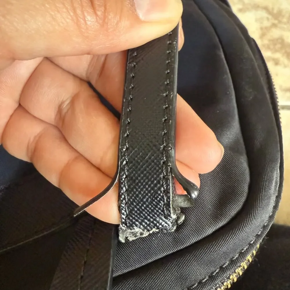 Kate Spade Black Mini‎ Backpack Travel Bag Nylon